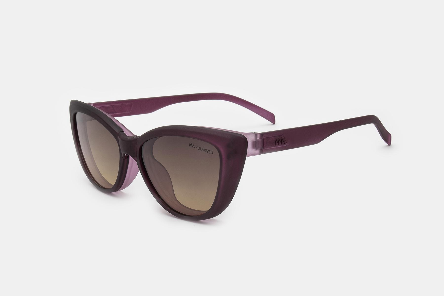SWITCH 2 BORDO TRANS MATE - BORDO TRANS MATE / CLIP ON BORDO SOLIDO BRILLO  / VIOLETA DEGRADE A ROSA
