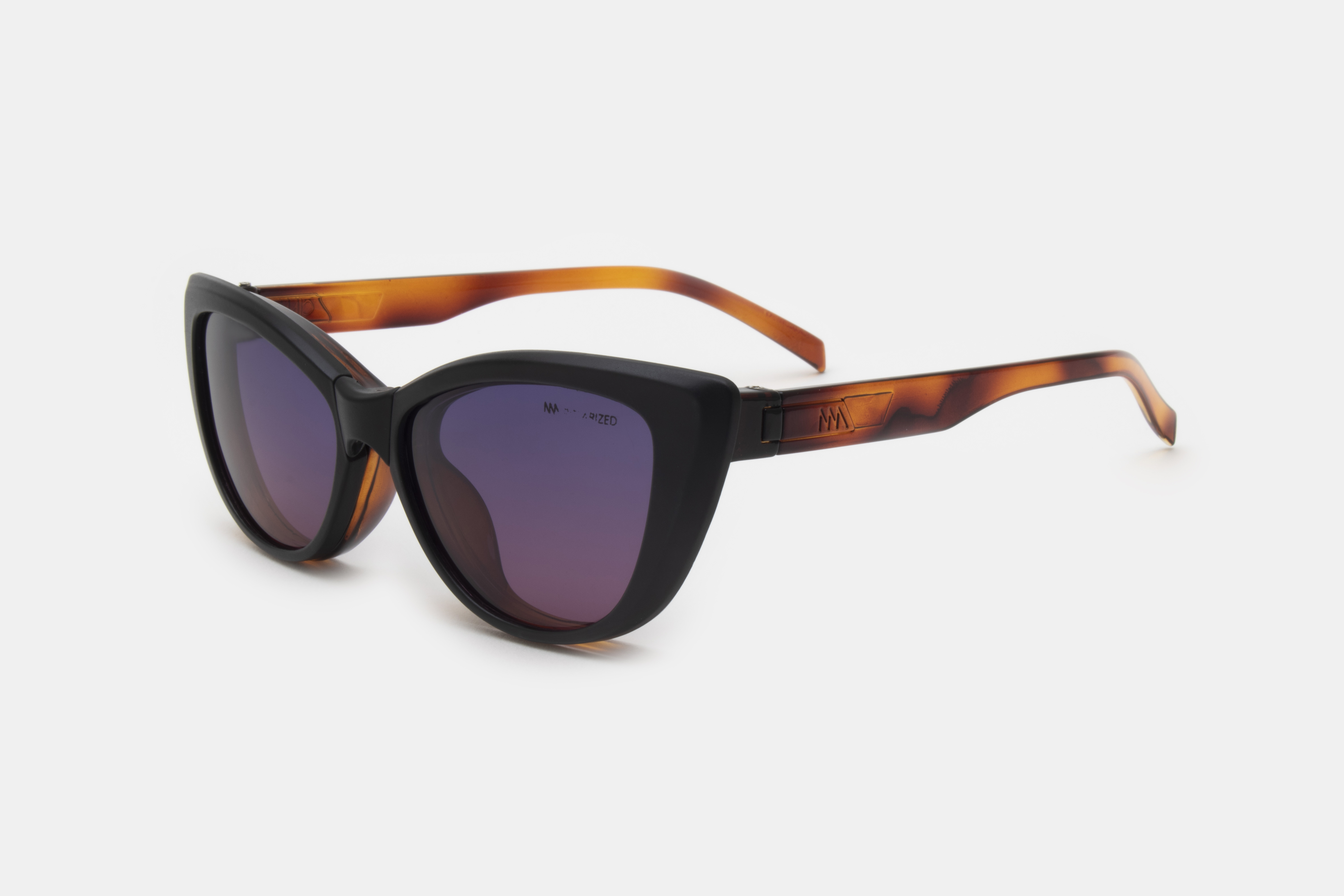 SWITCH 2 CAREY MARRON BR - CAREY MARRON BR / CLIP ON NEGRO MATE / BORDO DEGRADE A VIOLETA PL