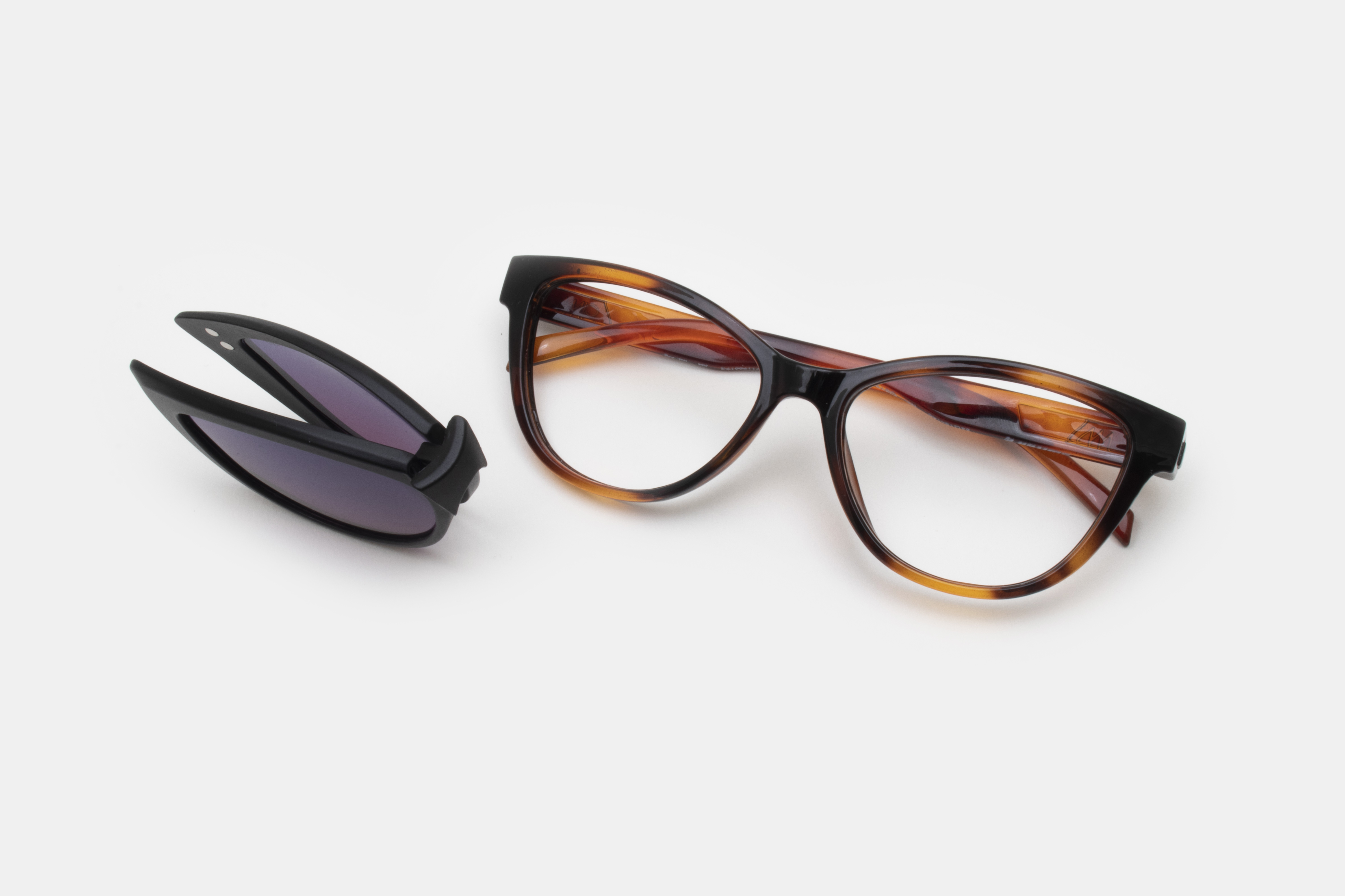 SWITCH 2 CAREY MARRON BR - CAREY MARRON BR / CLIP ON NEGRO MATE / BORDO DEGRADE A VIOLETA PL