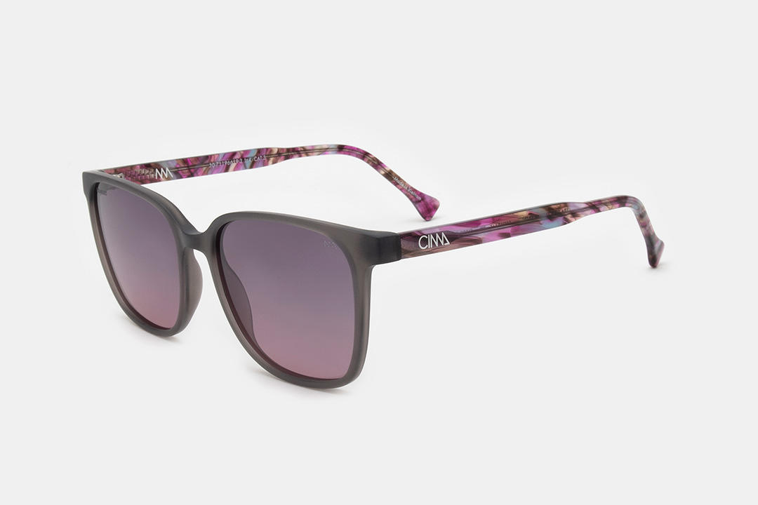 HARMONY 10 SUN GRIS PALIDO MATE - TRAMA VIOLETA AZUL LILA MATE / GRIS DEGRADE A ROSA PL