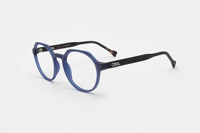 HARMONY 4 AZUL MATE TRANSP OSCURO - MARRON DEMI OSC MATE