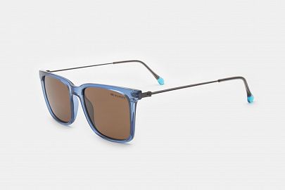CURIOSITY 11 S - AZUL OSC TRANSP - PELTRE MATE TERM BLANCO - MARRON P  