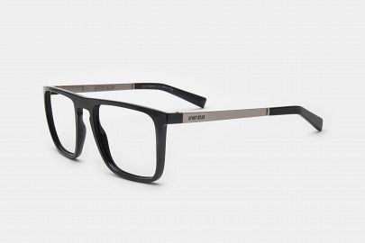 DAVE RX - NEGRO BRILLO - PLATEADO CON ENDTIP NEGRO BRILLO