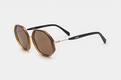 VITALOGY 6 SUN -  DORADO CLARO BRILLO MARRON OSCURO DEGRADE A CARAMELO - NEGRO BRILLO