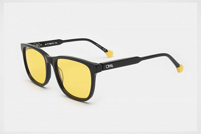 PLAYFUL 6 S - NEGRO BRILLO - NEGRO BRILLO ENDTIP AMARILLO